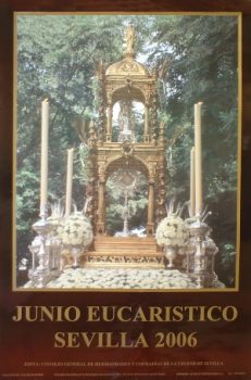 Procesión Eucarística de la Hermandad Sacramental de Ntra. Sra. de los Dolores del Cerro del Águila. Foto: Rafael Alcázar Otero