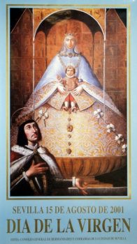 "La Virgen de los Reyes con San Fernando". Siglo XVII. Archicofradía Sacramental del Sagrario. Sevilla Foto: Arenas