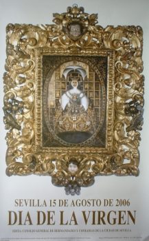 "Nuestra Señora de los Reyes". Obra Anónima Sevillana. Finales del Siglo XVII. Parroquia de la Inmaculada Concepción, Castilleja de la Cuesta (Sevilla).