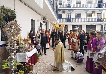 Procesion eucaristica Hdad. de la O