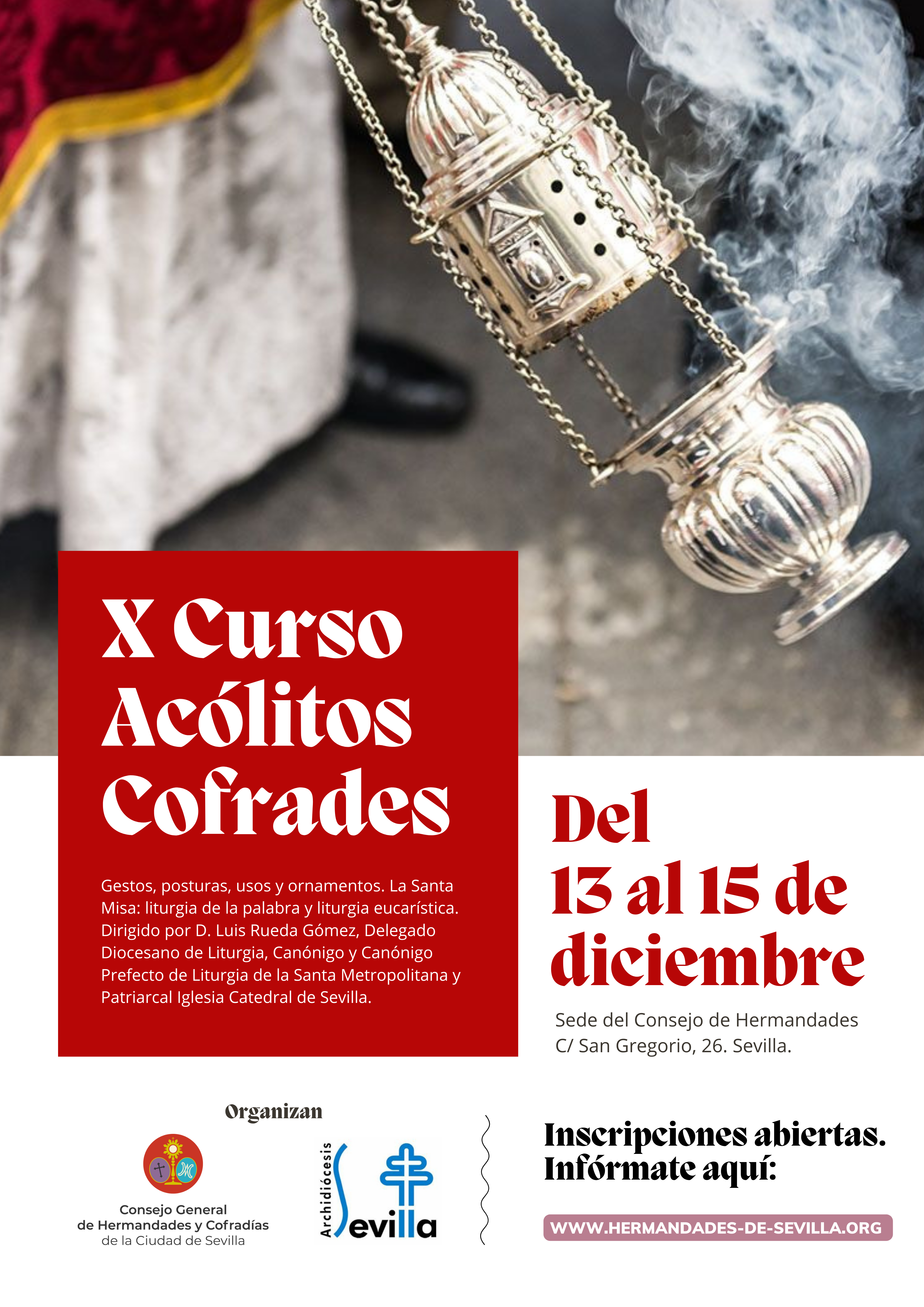 X CURSO DE ACÓLITOS COFRADES