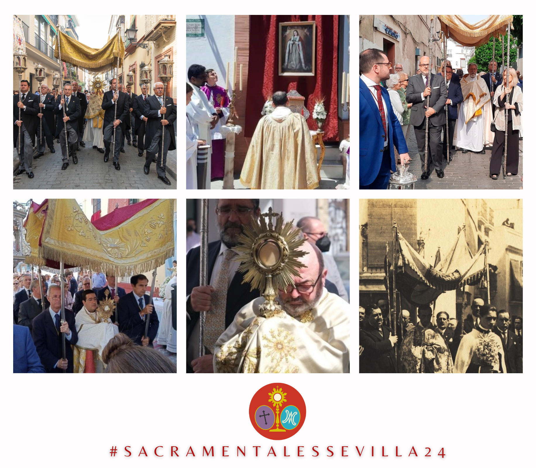 HERMANDADES SACRAMENTALES QUE PROCESIONAN EL DÍA 12 DE MAYO