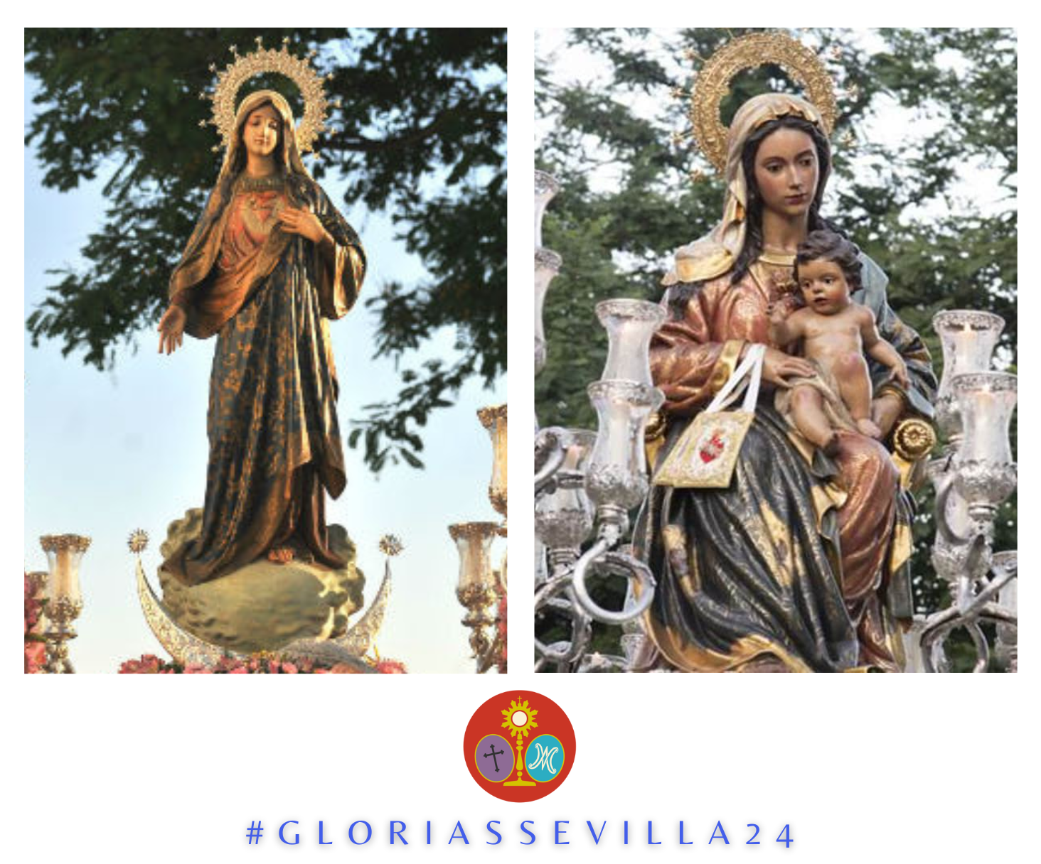 HERMANDADES DE GLORIA QUE PROCESIONAN EL DIA 8 DE JUNIO