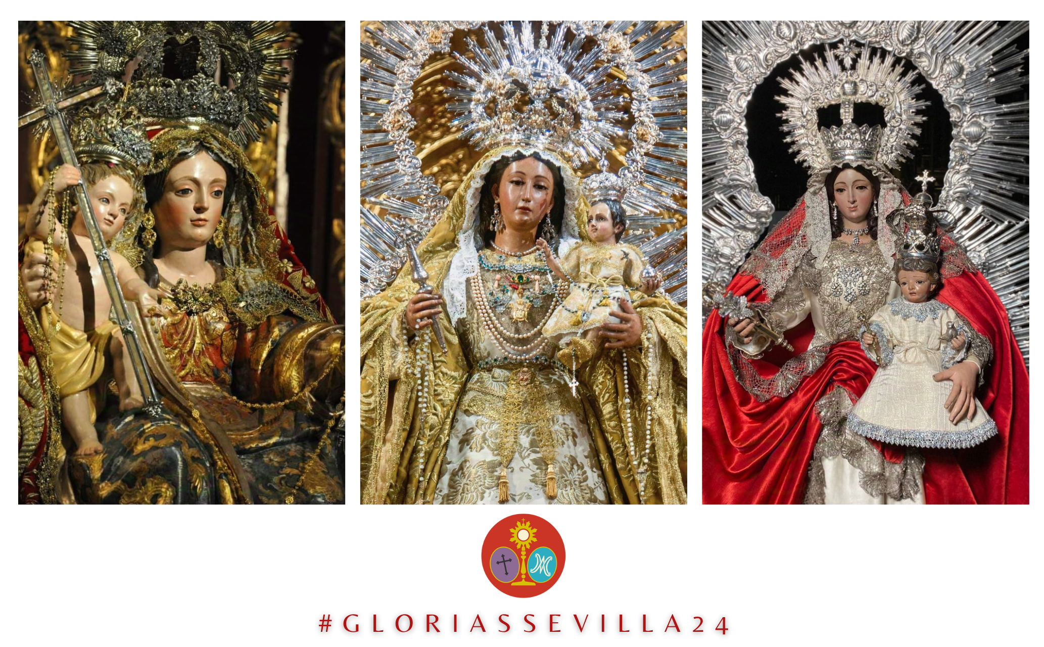 HERMANDADES DE GLORIA QUE PROCESIONAN EL 12 DE OCTUBRE