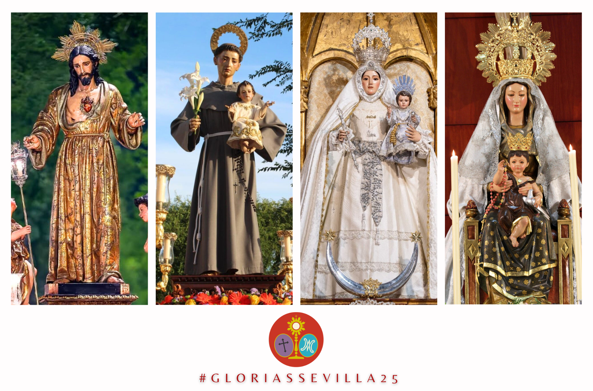 HERMANDADES DE GLORIA QUE PROCESIONAN EL DIA 14 DE JUNIO