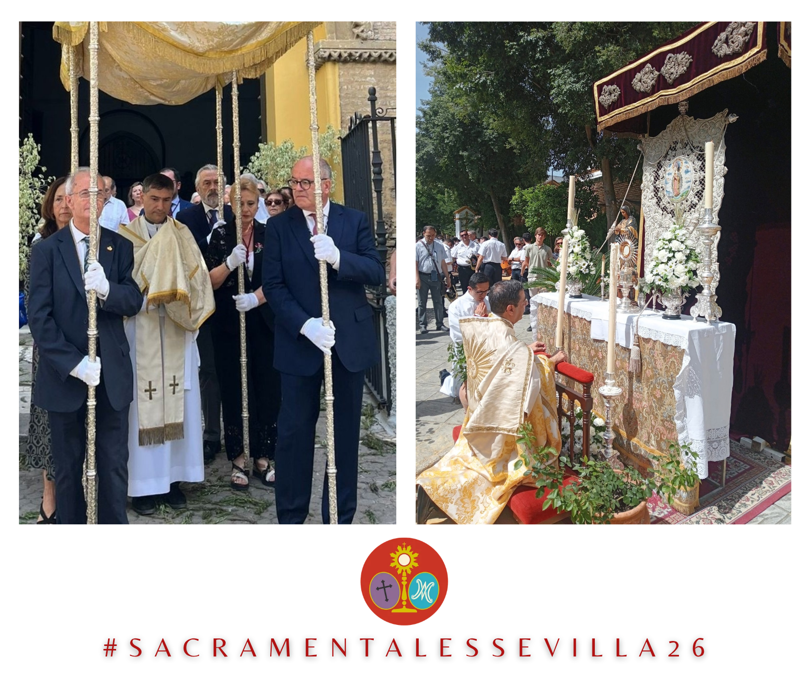 HERMANDADES SACRAMENTALES QUE PROCESIONAN EL DÍA 16 DE MAYO